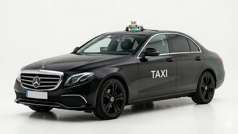 Berline Mercedes Classe E taxi Chaponost 4 places 24h/24